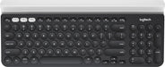 Logitech - K780 Full-size Wireless Scissor Keyboard - White