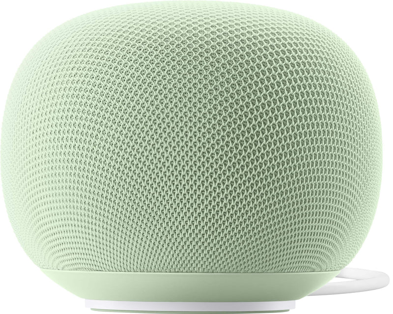 Google - Home Speaker - Smart Speaker with Gemini For Home Voice Assistant and 360-Degree Sound - Jade
