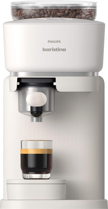 Philips Baristina Automatic Espresso Machine - Milky White