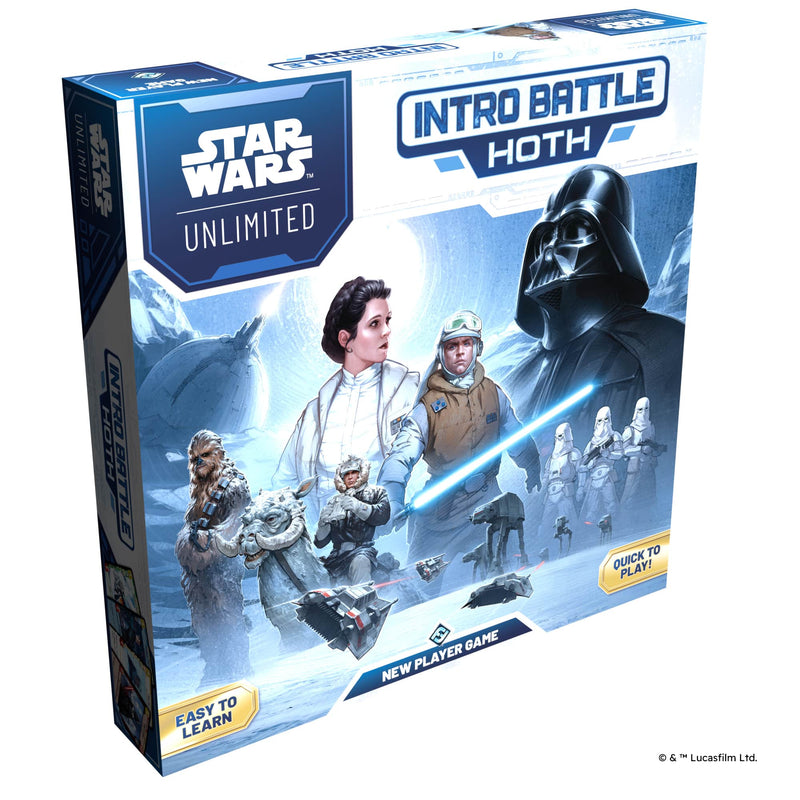Asmodee - Star Wars Unlimited Trading Card Game - Intro Battle Hoth