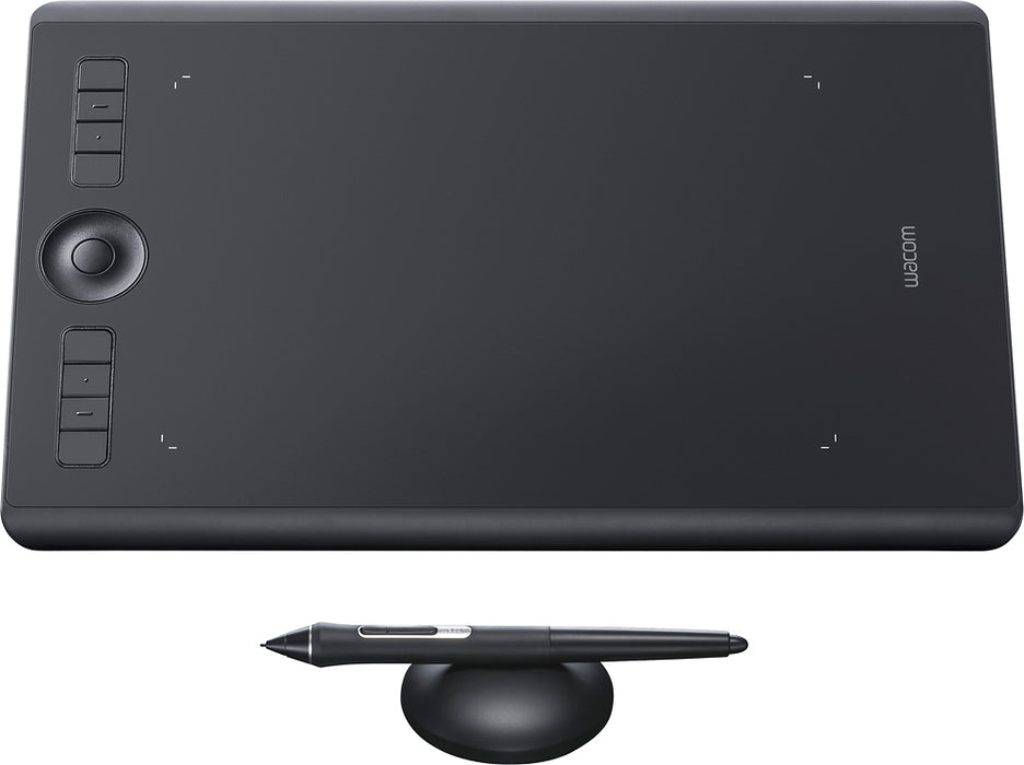 Wacom - Intuos Pro Pen Drawing Tablet (Medium) - Black