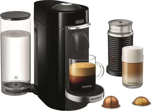 De'Longhi Nespresso VertuoPlus Deluxe ENV155BAE - coffee machine with milk frother - piano black