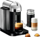 Nespresso - Vertuo Chrome by Breville with Aeroccino3 - Chrome