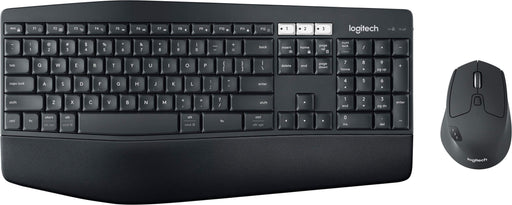 Logitech - MK850 Performance Full-size Wireless Membrane Keyboard and Mouse Combo for PC and Mac - Black