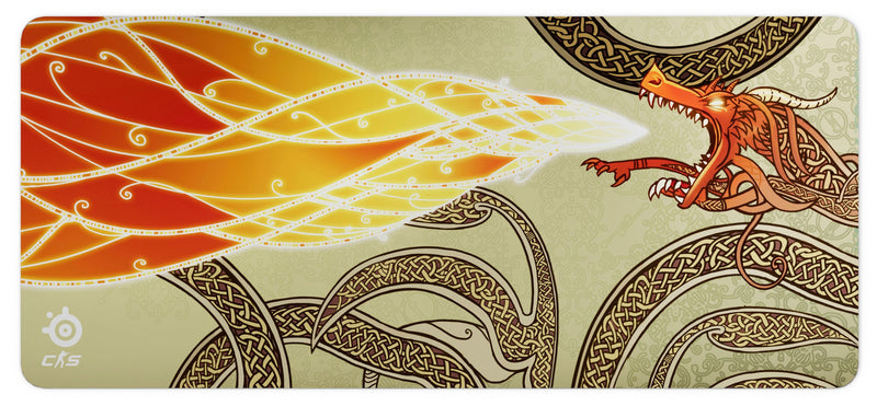 SteelSeries - QcK Cloth Gaming Mouse Pad (XXL) - CS2 Dragon Lore Edition