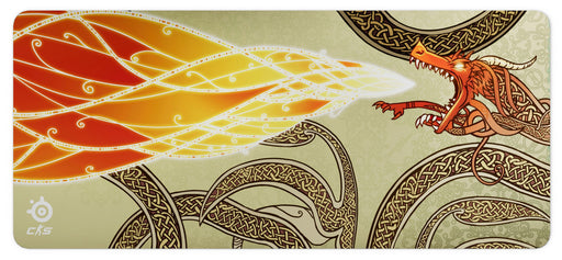 SteelSeries - QcK Cloth Gaming Mouse Pad (XXL) - CS2 Dragon Lore Edition