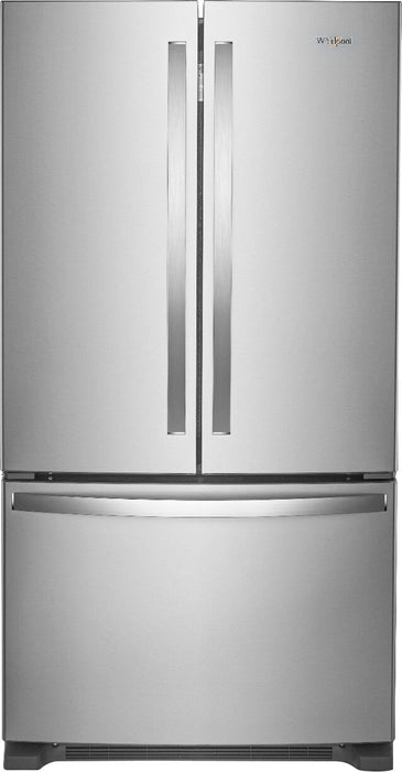 Whirlpool - 25.2 Cu. Ft. French Door with Internal Water Dispenser - Stainless Steel