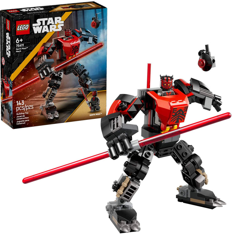 LEGO - Star Wars Darth Maul Mech Kids Toy 6+ 75411