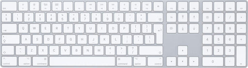 Apple - Magic Keyboard with Numeric Keypad - Silver