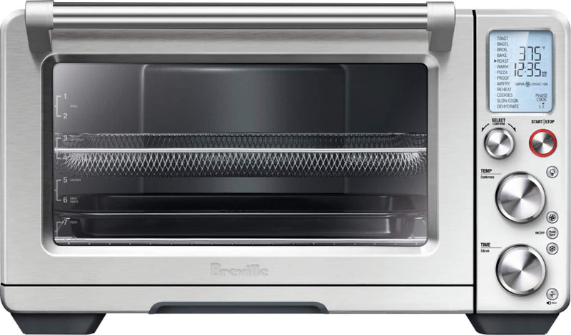 Breville - Smart Oven Air Fryer Pro Convection Toaster/Pizza Oven - Brushed Stainless Steel