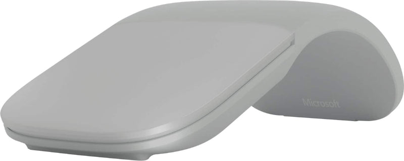 Microsoft - Surface Arc Bluetooth BlueTrack Ambidextrous Mouse - Wireless - Light Gray