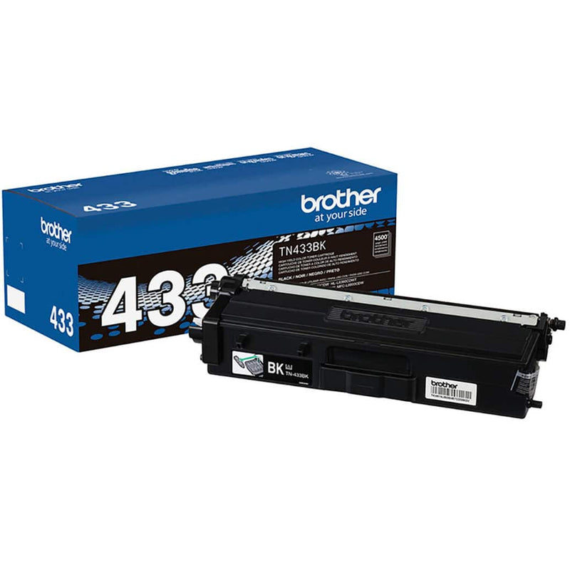 Brother - TN433BK High-Yield Toner Cartridge - Black