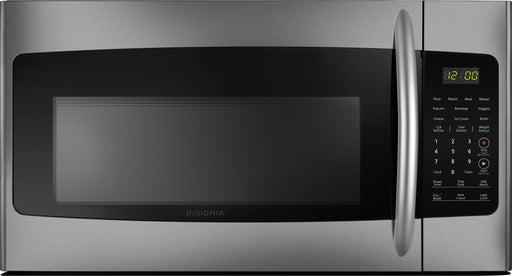 Insignia - 1.6 Cu. Ft. Over-the-Range Microwave - Stainless Steel