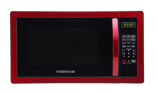 Farberware Classic FMO11AHTBKN - microwave oven - freestanding - metallic red
