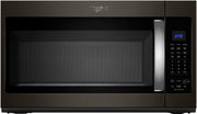 Whirlpool - 1.9 Cu. Ft. Over-the-Range Microwave with Sensor Cooking - Black Stainless Steel