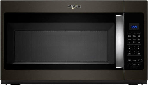 Whirlpool - 1.9 Cu. Ft. Over-the-Range Microwave with Sensor Cooking - Black Stainless Steel