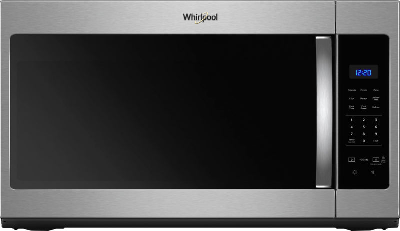 Whirlpool - 1.7 Cu. Ft. Over-the-Range Microwave - Stainless steel
