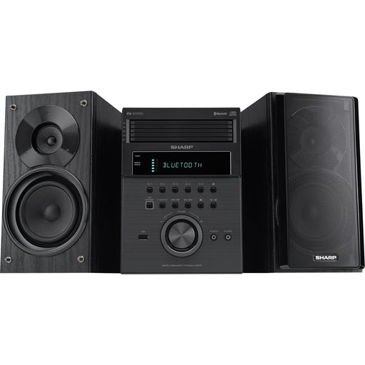 Sharp - 5-Disc Micro System - Black