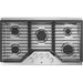 GE - 36" Built-In Gas Cooktop - Stainless Steel