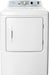 Insignia - 6.7 Cu. Ft. Electric Dryer with Sensor Dry and My Cycle Memory - White