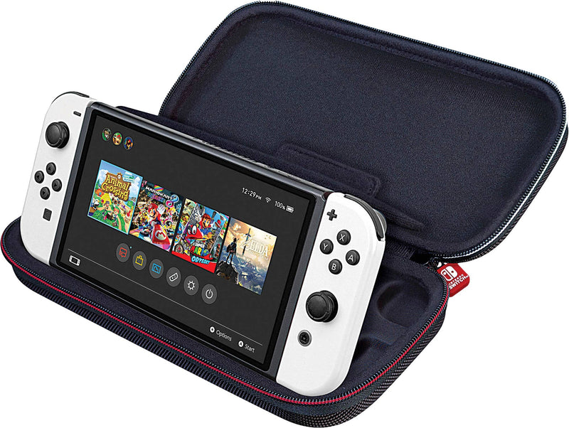 RDS Industries - Game Traveler Deluxe Travel Case for Nintendo Switch - Black