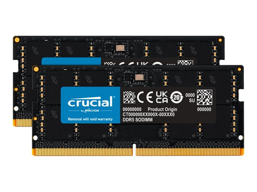 Crucial 128GB KitCrucial 128GB Kit 2x64GB DDR55600 SODIMM