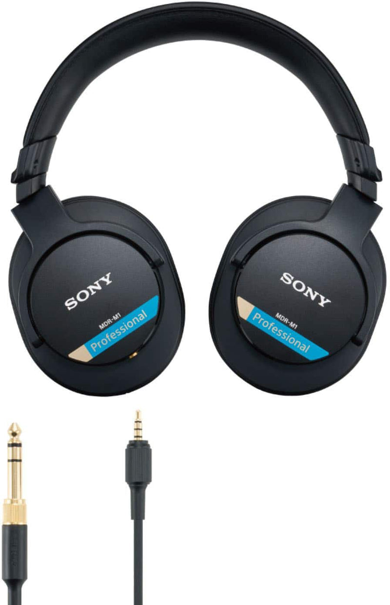 Sony - Professional Reference Closed Monitor Headphones - Black