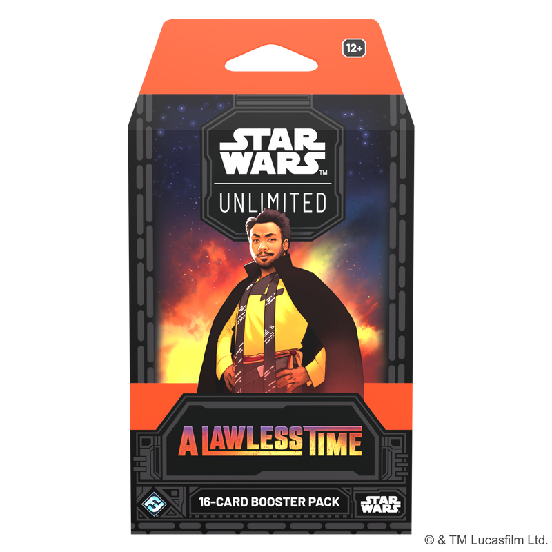 Asmodee - Star Wars Unlimited Trading Card Game - A Lawless Time Sleeved Booster