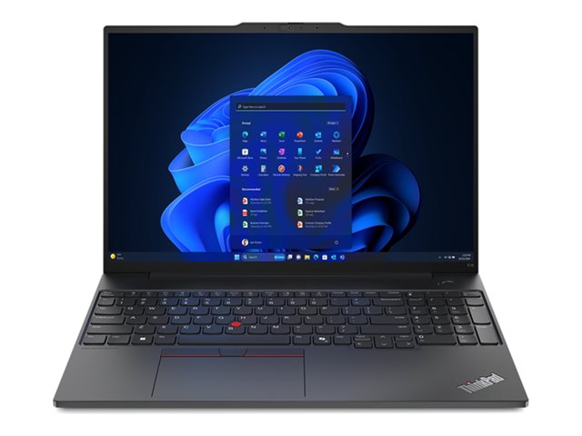 Lenovo - ThinkPad E16 Gen 2 16" Laptop -  AMD Ryzen 7 with 16GB Memory - 512GB SSD - Black
