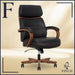 Finch Neo Two Retro-Modern Mid-Back Office Chair - Black