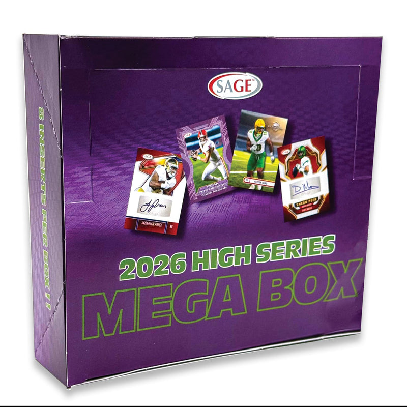 2026 Sage High Series Football Mega Box
