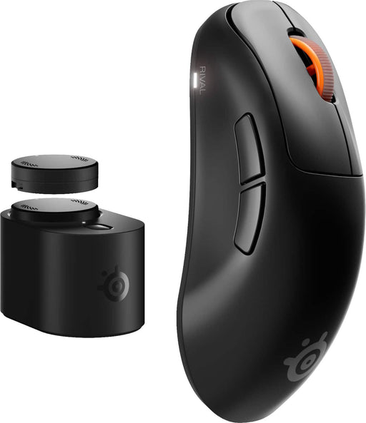 SteelSeries - Rival Pro Mini Wireless Optical Ergonomic Gaming Mouse with 8K Polling  Ultra-Wideband/RF for PC - Wireless - Black