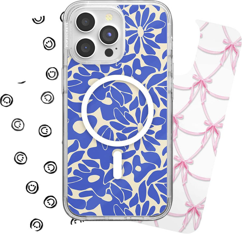 Looks iPhone 15 Pro Swappable Graphic Case Inserts (3 per pack) - compatible with PopSockets PopCase only - Multi Collection