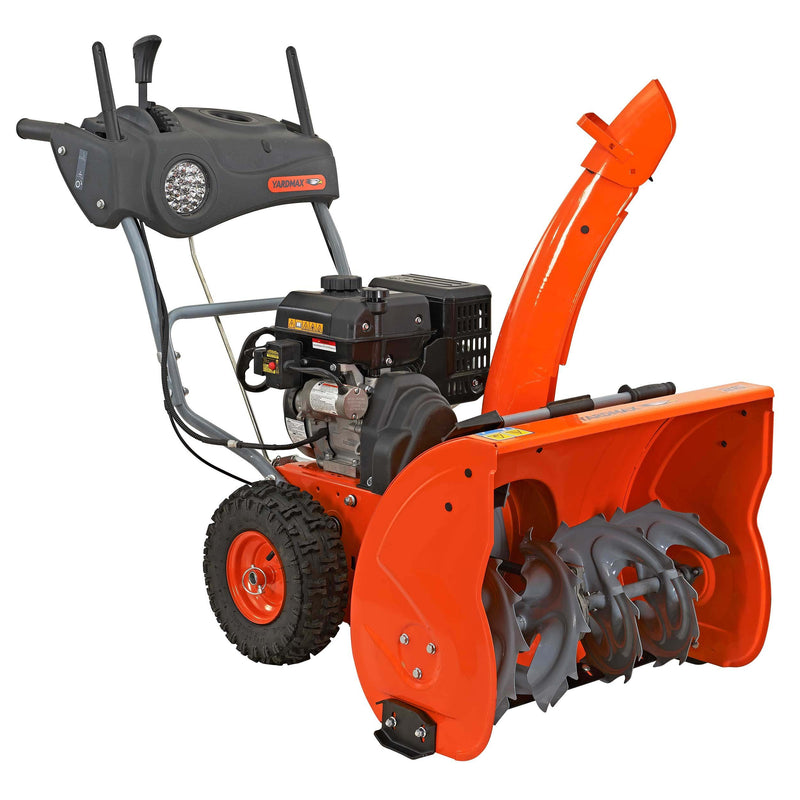 YARDMAX Yb6770 26.0-in Two-stage 212.0-cc Self-propelled Gas Snow Blower