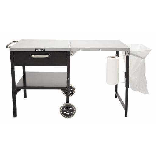 Cuisinart - Prep 'n Cook Outdoor Table  Grill Stand - Black