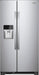 Whirlpool - 21.4 Cu. Ft. Side-by-Side Refrigerator with Fingerprint Resistant - Stainless Steel