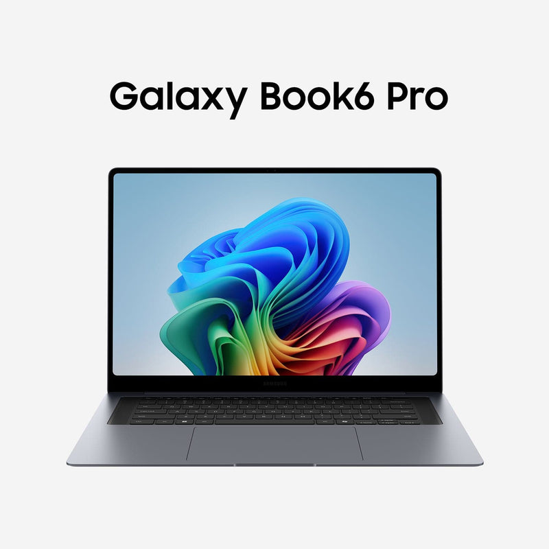 Samsung - Galaxy Book6 Pro - Copilot+ PC - 16" AMOLED Touch Screen Laptop - Intel Core Ultra X7 - 16GB Memory -1TB SSD - Gray