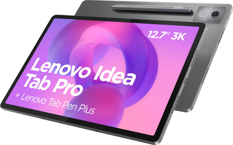 Lenovo - Idea Tab Pro - 12.7" 3K Tablet - 8GB RAM - 256GB UFS - with Tab Pen Plus - Luna Grey