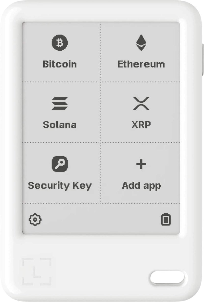 Ledger - Nano Gen 5 with Recovery Key - Glacier White