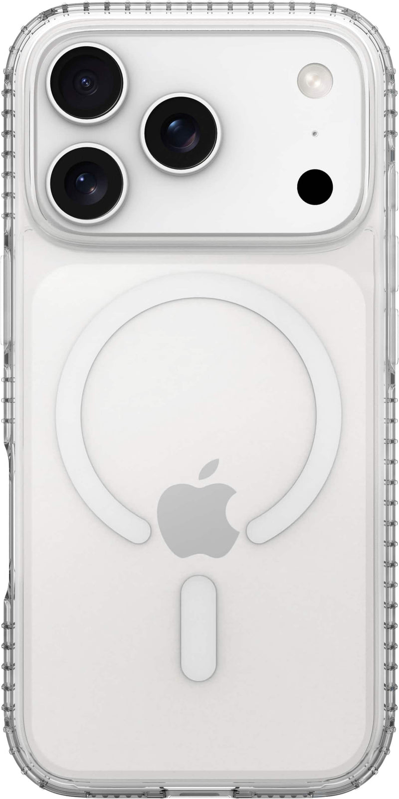 Insignia - Hard-Shell Case with MagSafe for Apple iPhone 17 Pro - Clear