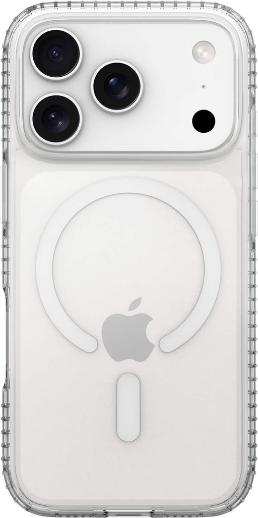 Insignia - Hard-Shell Case with MagSafe for Apple iPhone 17 Pro - Clear