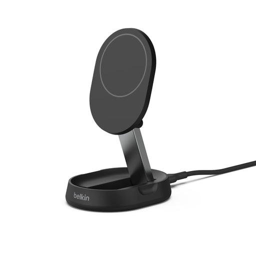Belkin - Convertible Stand 15W - MagSafe-Compatible Qi2 Charger iPhone Charger for Apple iPhone 16 Apple Airpods  More - Black