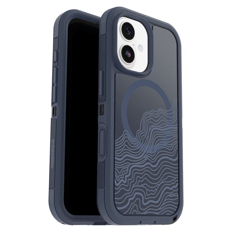 OtterBox - Defender Series Pro XT Hard Shell for Apple iPhone 17 - Blue