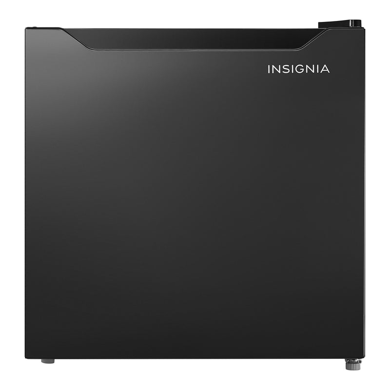 Insignia - 1.7 Cu. Ft. Mini Fridge with Door Storage and ENERGY STAR Certification - Black