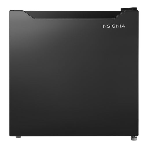 Insignia - 1.7 Cu. Ft. Mini Fridge with Door Storage and ENERGY STAR Certification - Black