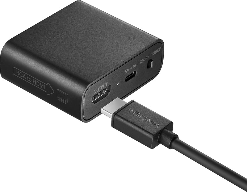 Insignia - RCA to HDMI Converter - Black