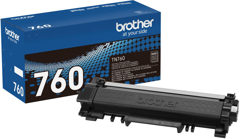Brother - TN760 High-Yield Toner Cartridge - Black