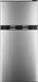 Insignia - 4.3 Cu. Ft. Mini Fridge with Top Freezer - Stainless Steel