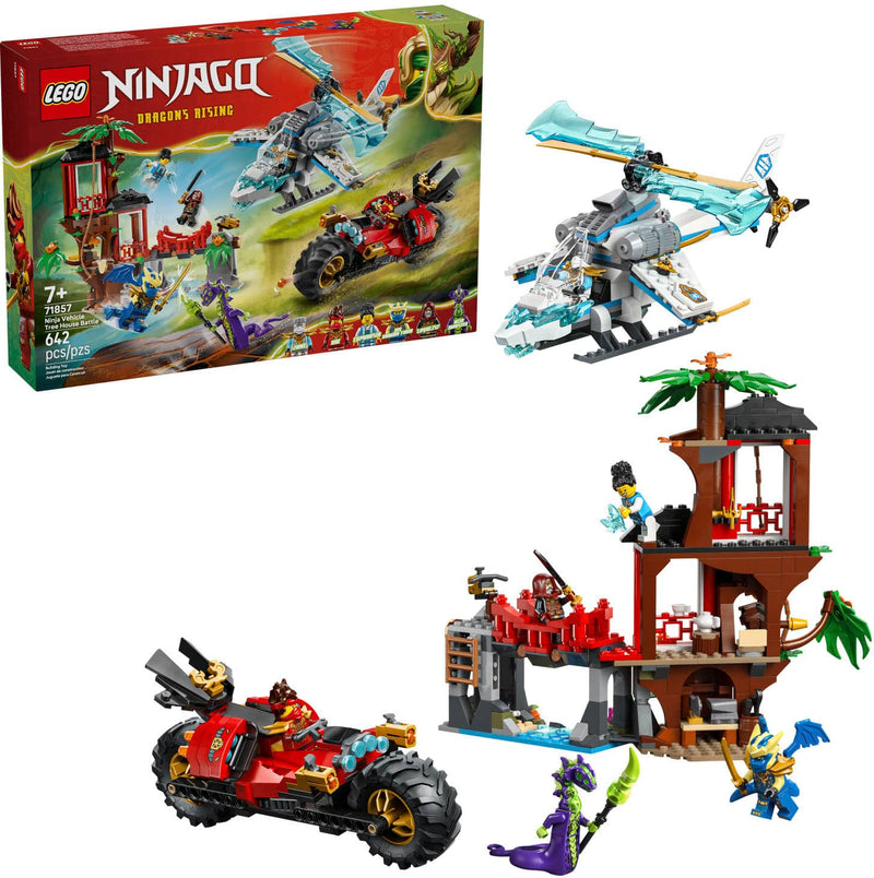 LEGO - NINJAGO Ninja Vehicle Tree House Battle 71857