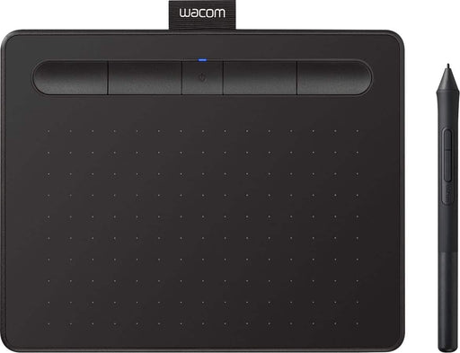 Wacom - Intuos Graphics Drawing Tablet Includes Training  Software; Compatible with Chromebook Mac Android  Windows - Black